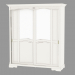 3d model Two-door wardrobe FS2201 - preview