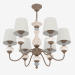 3d model Chandelier with lampshades (S110175 6) - preview