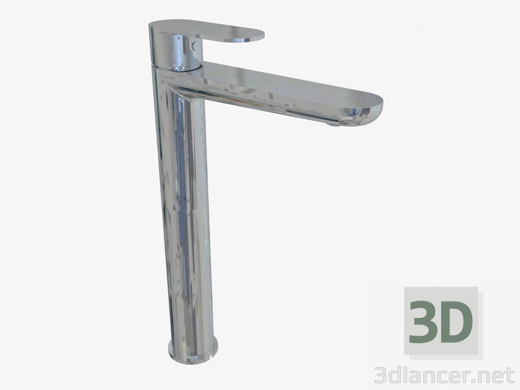 modello 3D Rubinetto per lavabo con cassa rialzata Alpinia (BGA 021K) - anteprima