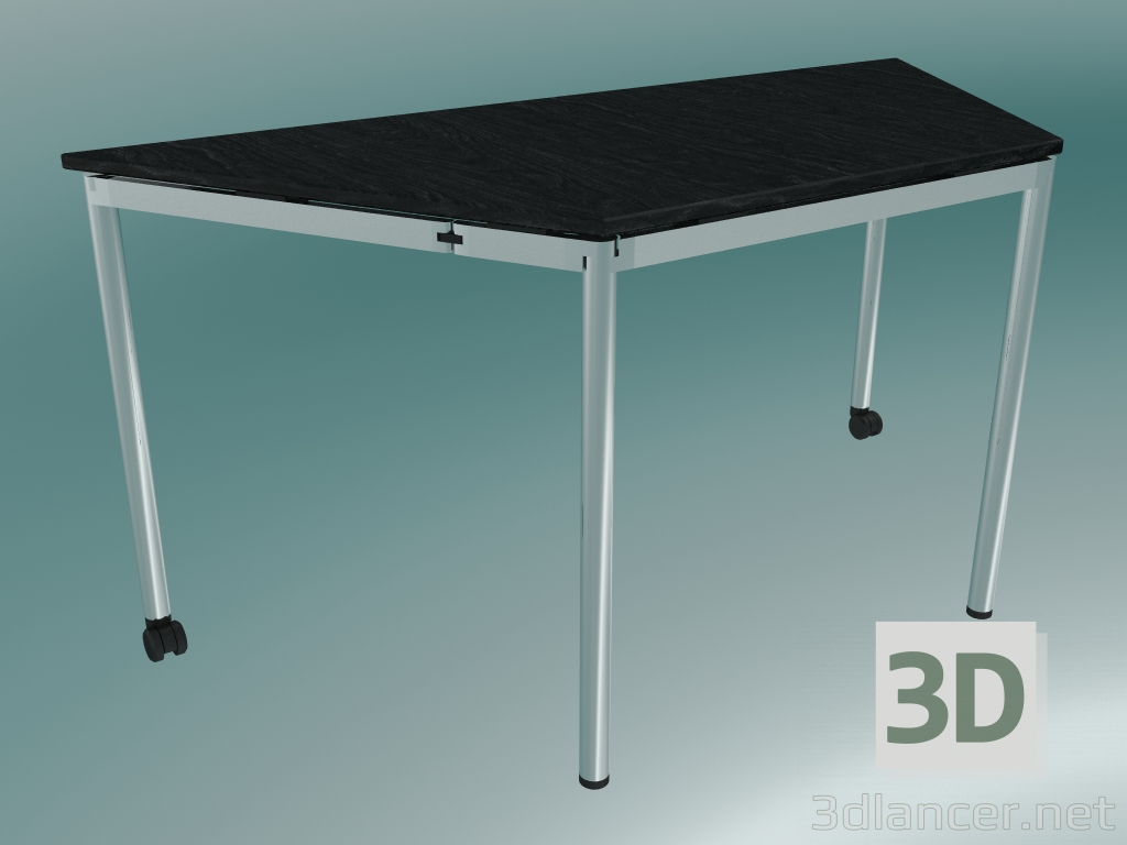 3D Modell Modularer Trapeztisch (1500x750mm) - Vorschau