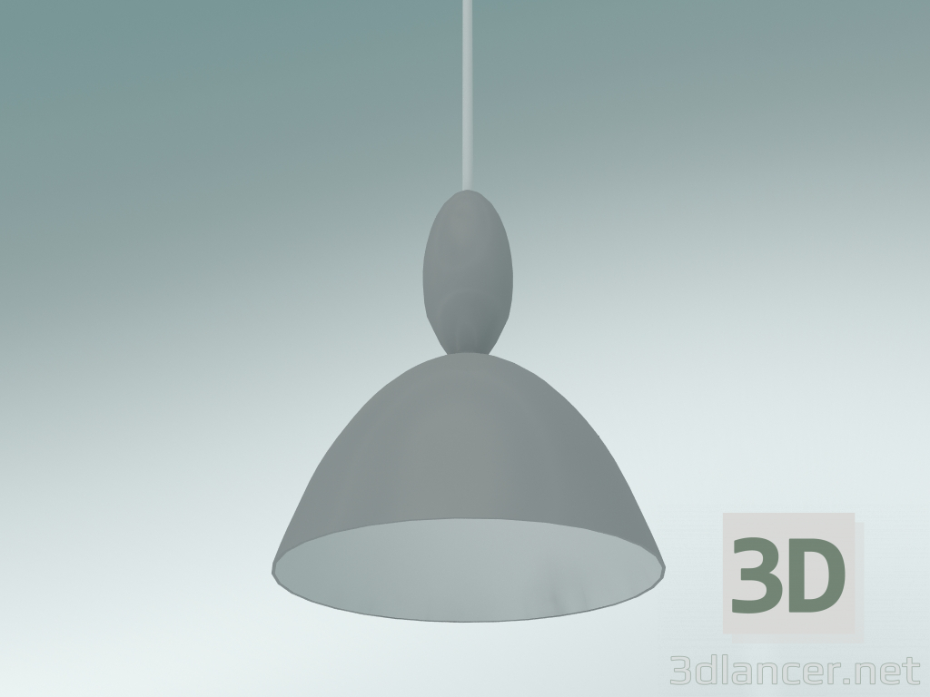 modello 3D Lampada a sospensione Mhy (Grigio) - anteprima