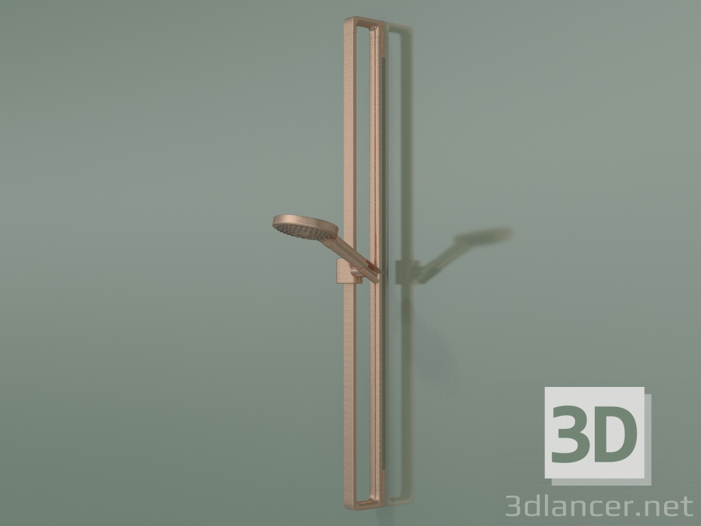 3d model Shower set 0.90 m with hand shower 120 3jet (36735310) - preview