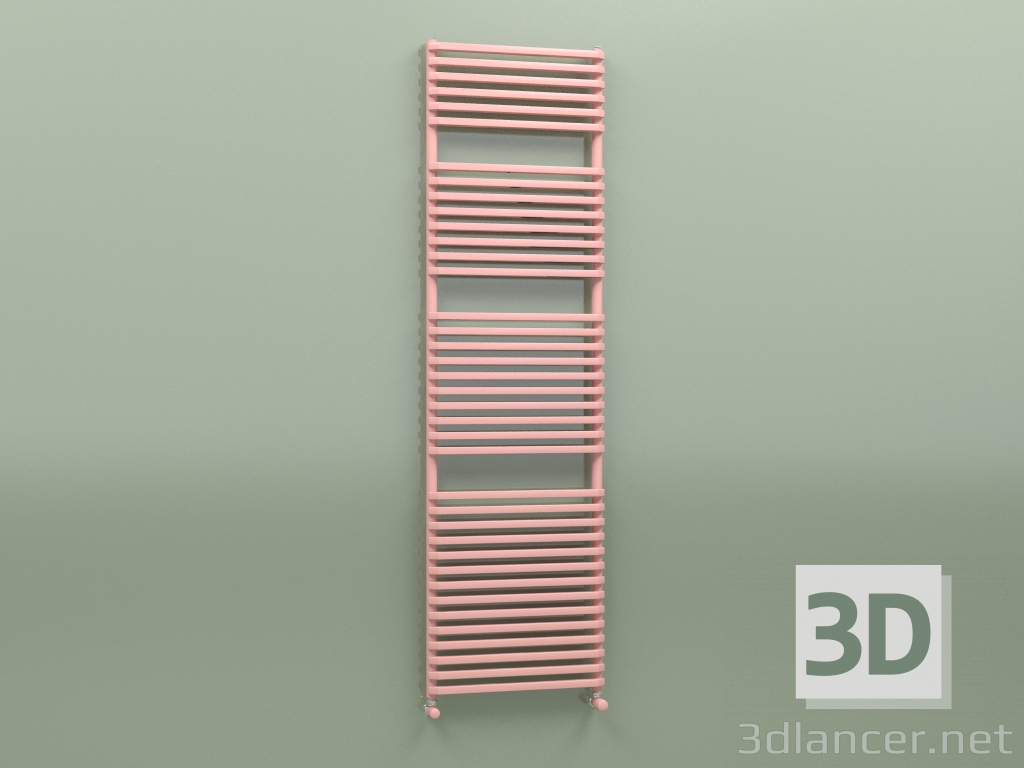 modello 3D Porta asciugamani NET (1760x500, Rosa - RAL 3015) - anteprima