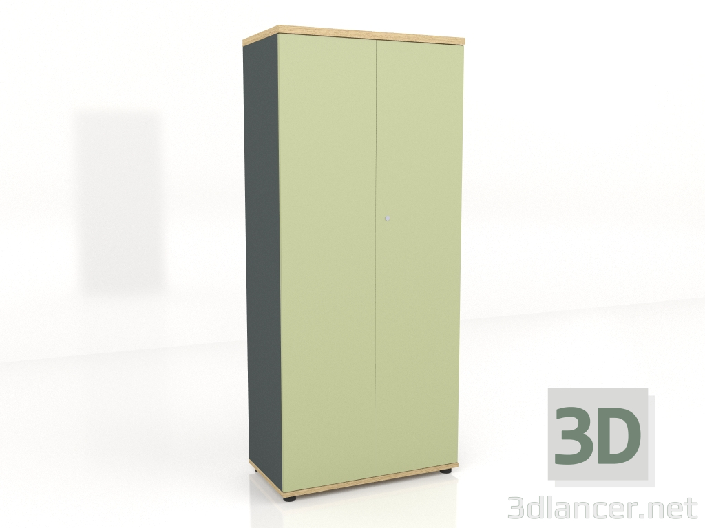 3d model Cabinet Standard A5104HZ (801x432x1833) - preview