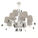 3d model Hanging chandelier (6310) - preview