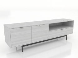 Mobile TV 1800 mm (bianco RAL 9010)