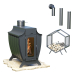 3d Floor Fireplace model buy - render 3d Floor Fireplace model buy - render