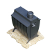 3d Floor Fireplace model buy - render 3d Floor Fireplace model buy - render