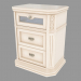 3d model Bedside table (570х697х400) - preview