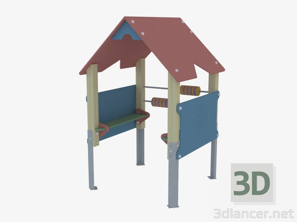 3D Modell Kinderspielhaus (5010) - Vorschau