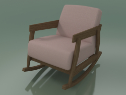 Fauteuil à bascule (307, naturel)