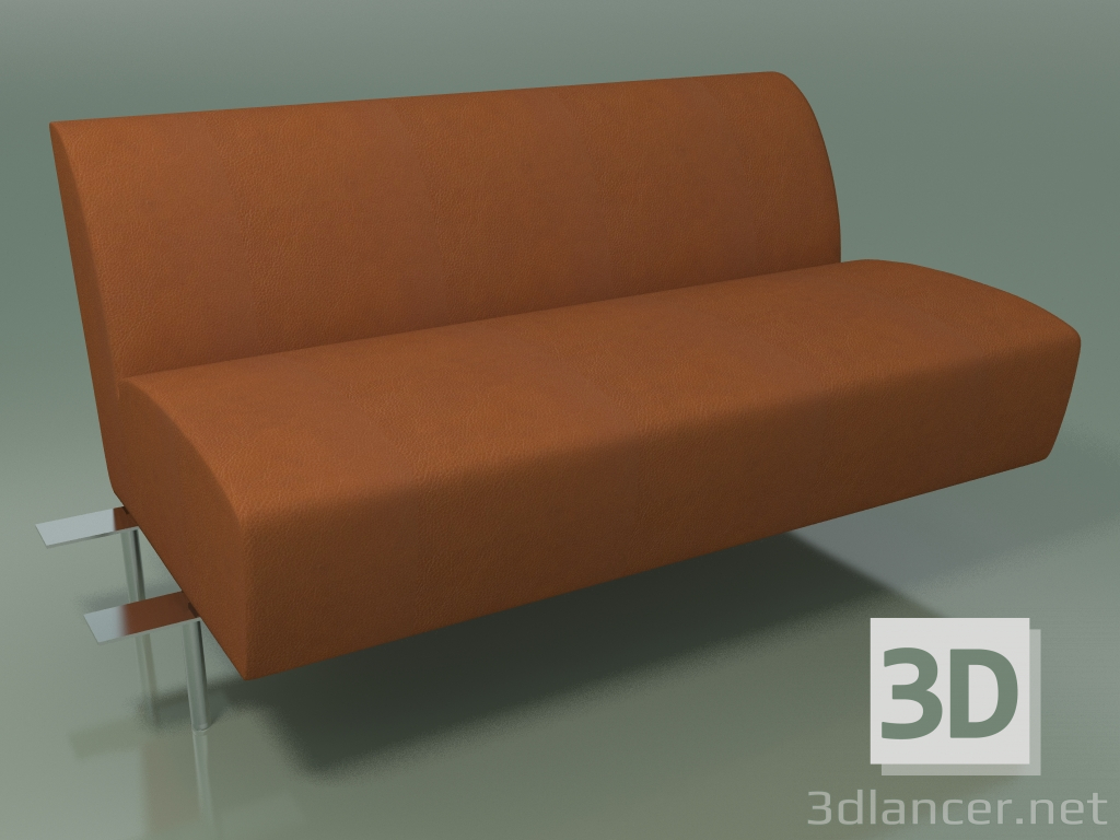 modello 3D Modulo centrale 2806 (L 131 cm, LU1) - anteprima