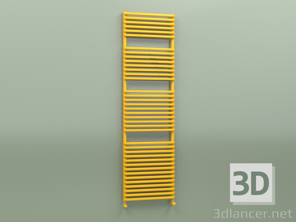 3d модель Полотенцесушитель NET (1760x500, Melon yellow - RAL 1028) – превью