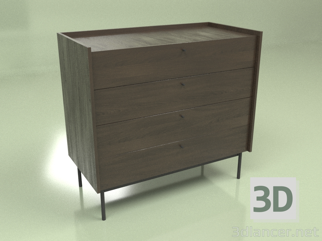 3d model Chest of drawers Canelli - preview