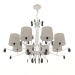 3d model Pendant chandelier (6312) - preview