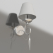 modello 3D Lampada da parete (applique) Haley (FR2909-WL-01-CH) - anteprima