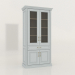 3d model Double-door showcase with glass (Laguna) - preview