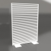 3d model Aluminum partition 120x170 (White) - preview