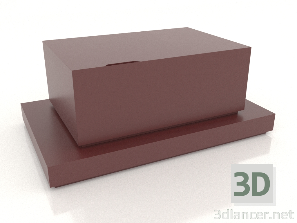 modello 3D Mobile contenitore Simmetria 800x500x320 mm (opzione 1) - anteprima modello 3D Mobile contenitore Simmetria 800x500x320 mm (opzione 1) - anteprima