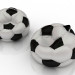 3d Football chair bag model buy - render