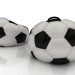 3d Football chair bag model buy - render