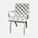 3d model Silla con brazos CAPITONNE HERMAN - vista previa