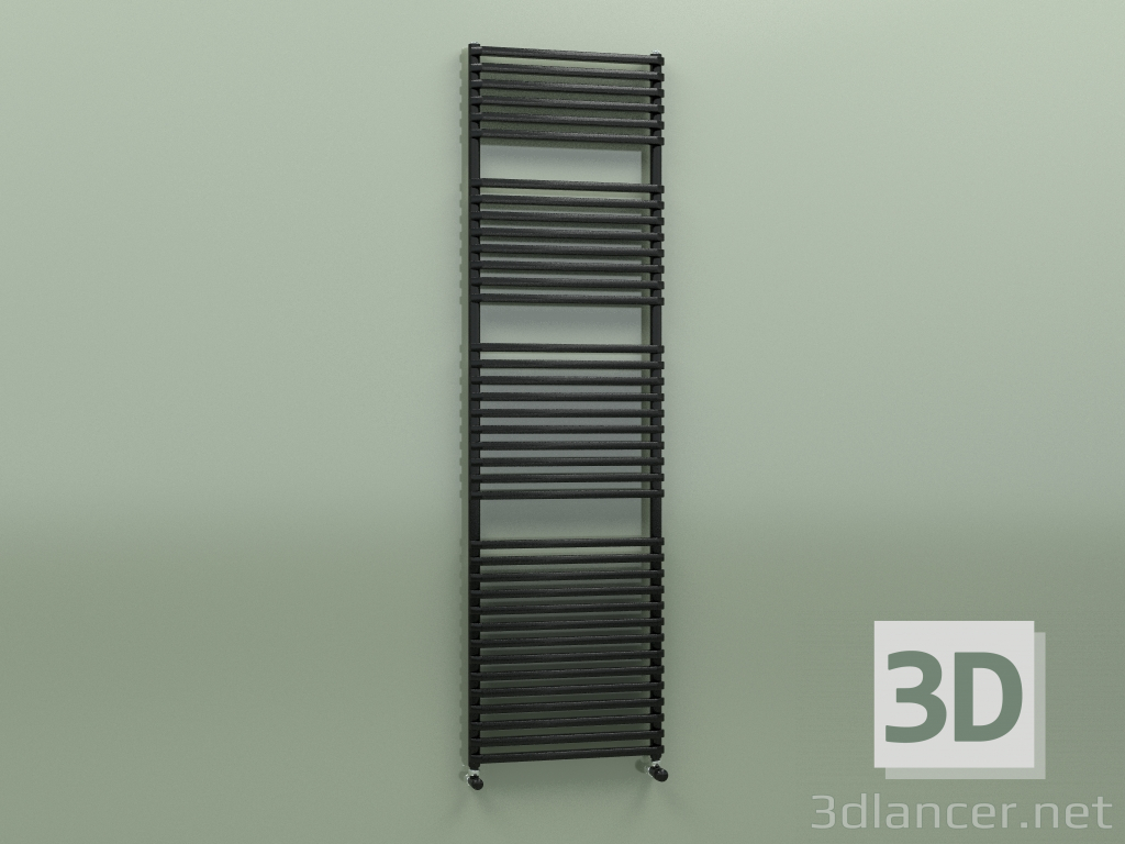 modello 3D Portasciugamani NET (1760x500, Nero - RAL 9005) - anteprima