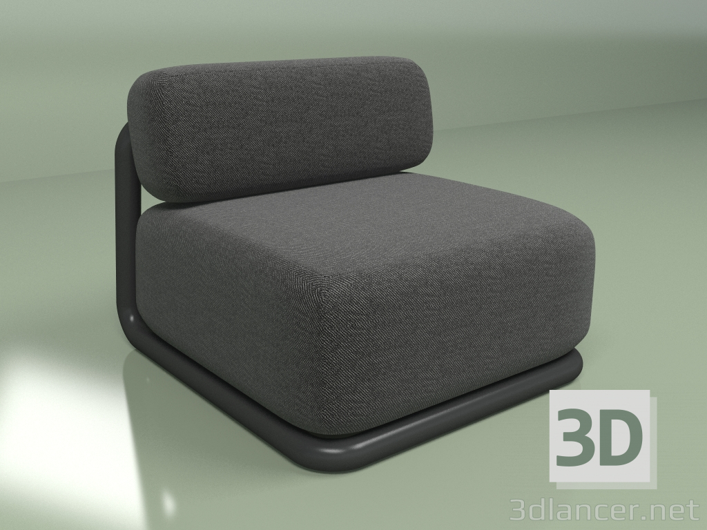 3d model Sillón módulo SE01 - vista previa