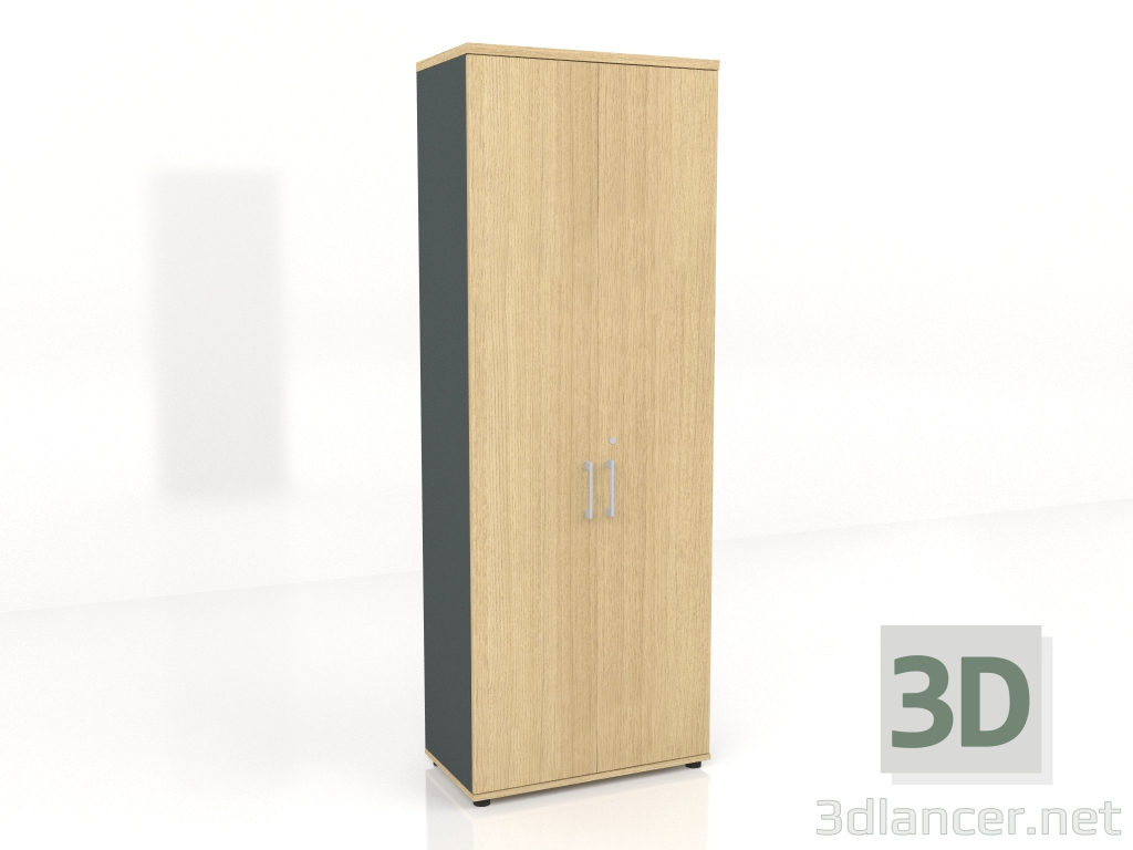 3d модель Шкаф Standard A6104 (801x432x2185) – превью