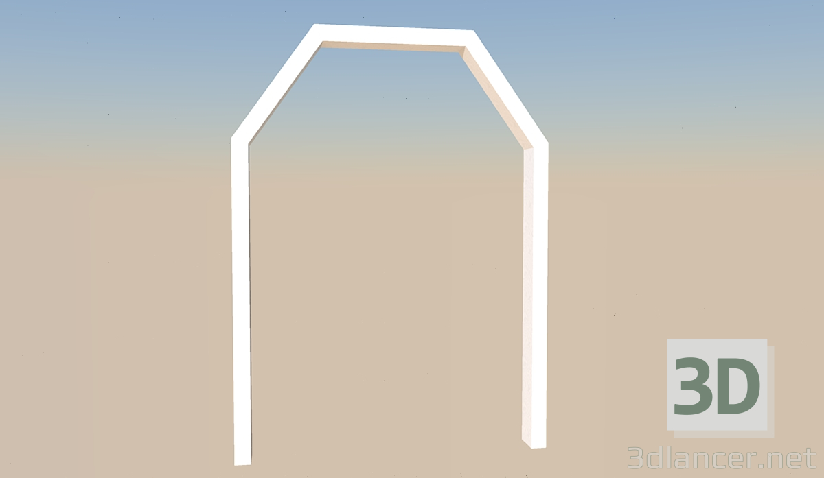 3d model Arch - preview