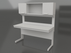 Стол лабораторный со шкафом-надстройкой 1500 СН 770