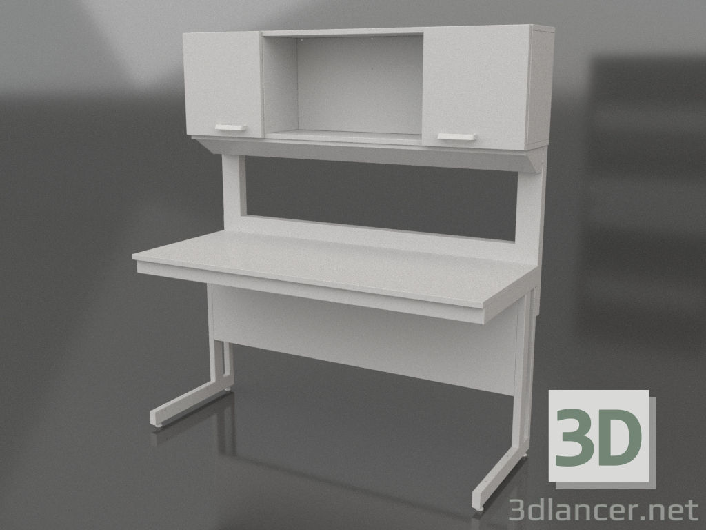 3D modeli Dolap uzatmalı laboratuvar masası 1500 CH 770 - önizleme 3D modeli Dolap uzatmalı laboratuvar masası 1500 CH 770 - önizleme