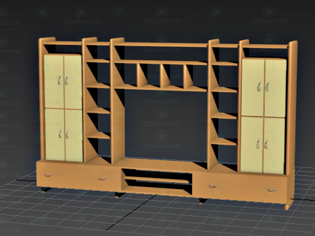 modèle 3D Armoire - preview