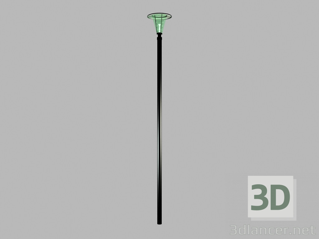 Modelo 3d Poste de luz de rua Berzeli - preview