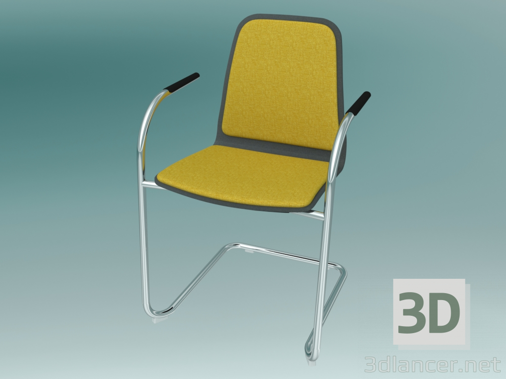 3d model Silla para visitantes (K31V1 2P) - vista previa