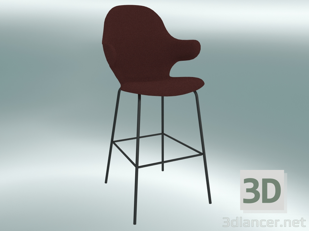 modèle 3D Tabouret de bar Catch (JH17, 63x58 H 117 cm, Steelcut - 655) - preview