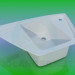 modello 3D Lavello della cucina - anteprima