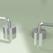 3d model Wall-mounted set of 2 mixing shut-off valves Ø 63 mm (14 51 V, AS) - preview