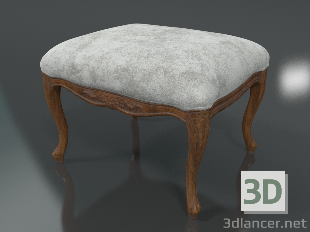 modello 3D Pouf (art. 13525) - anteprima