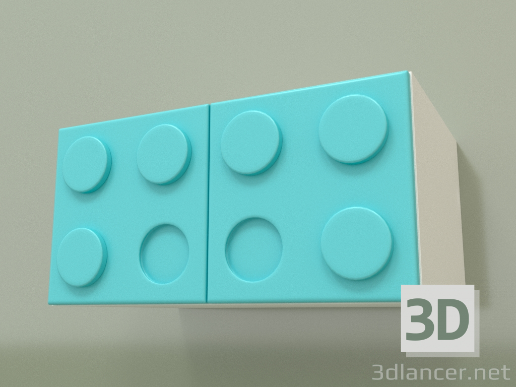 modèle 3D Mezzanine (Aqua) - preview