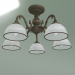 3d model Ceiling chandelier Caldera 60106-5 (antique bronze) - preview