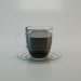 3d model Glass cup - preview