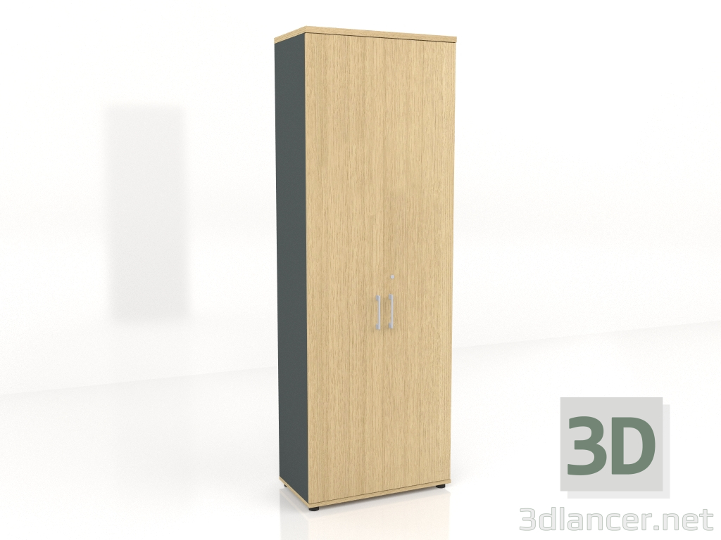 3D Modell Schaltschrank Standard MEA6104 (801x432x2323) - Vorschau