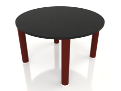 Table basse D 60 (Rouge vin, DEKTON Domoos)