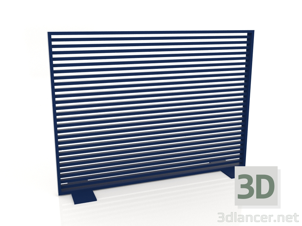 modèle 3D Cloison aluminium 150x110 (Bleu nuit) - preview