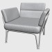 3d model Sillón apilable silla 92200 92250 - vista previa