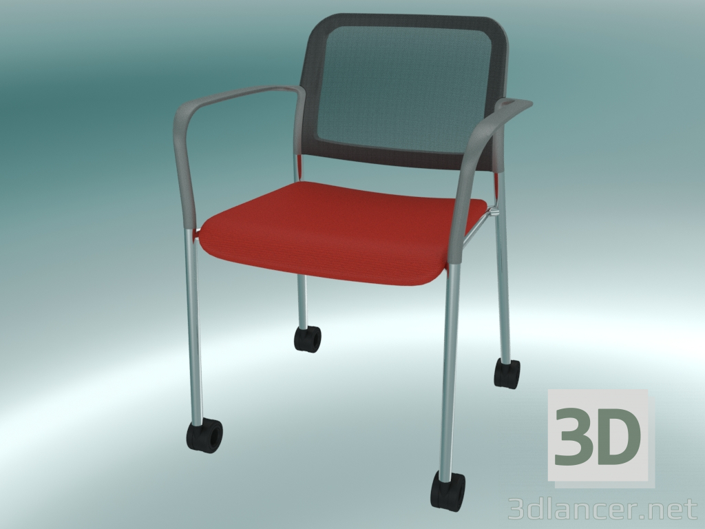 3D modeli Konferans Koltuğu (505HC 2P) - önizleme