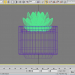 3d model Succulent in a pot. - preview