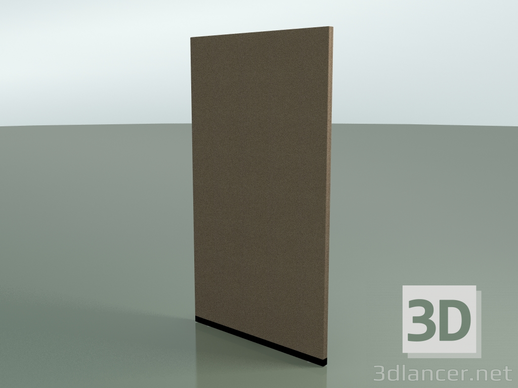 3d model Panel rectangular 6410 (167,5 x 94,5 cm, sólido) - vista previa