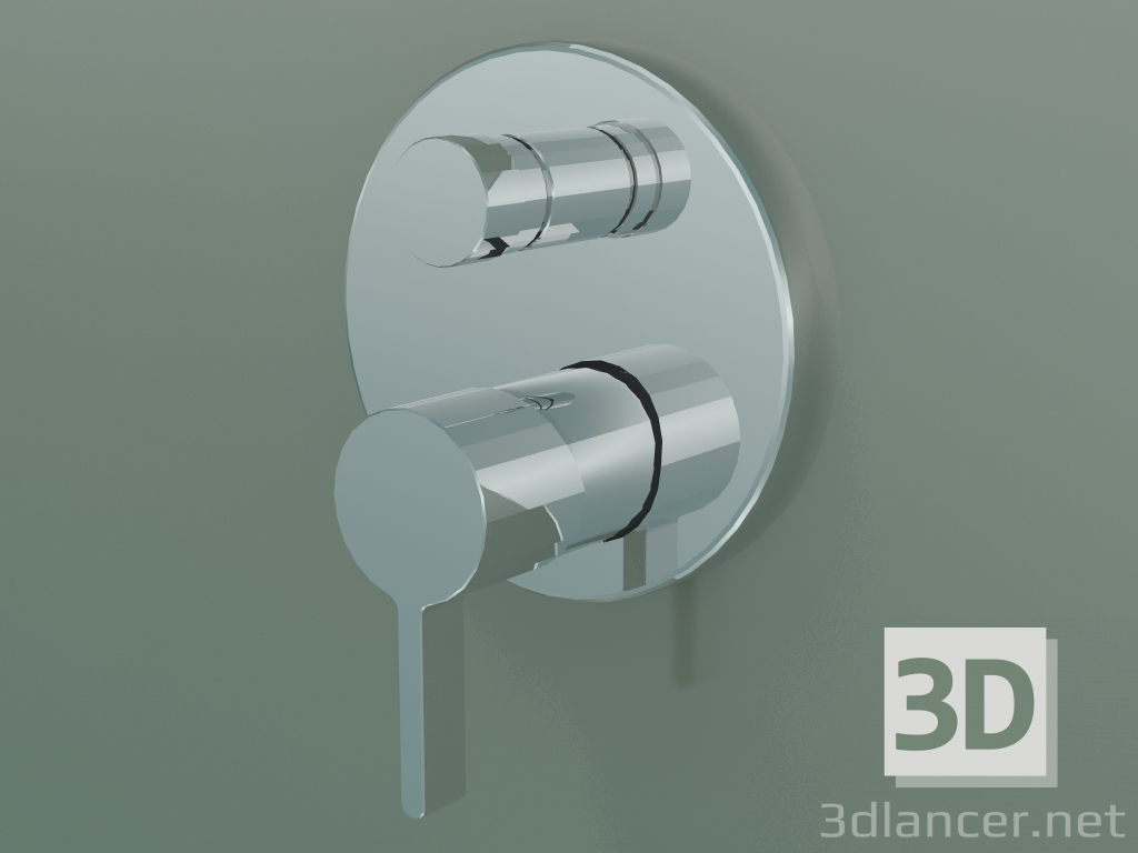 Modelo 3d Misturador de banho monocomando (31466000) - preview